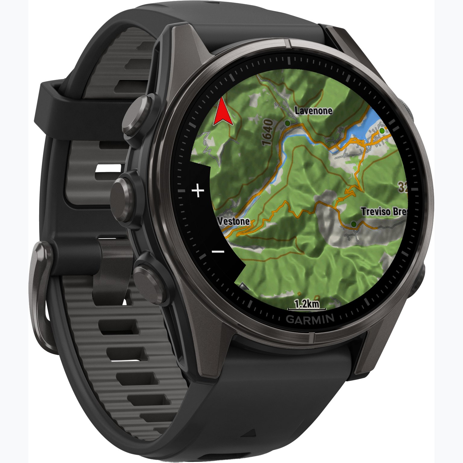 Garmin Fenix 8 43 mm AMOLED träningsklocka Svart