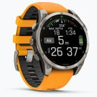 förhandsvisning ikon 5 för Garmin Fenix 8 47 mm AMOLED träningsklocka Orange