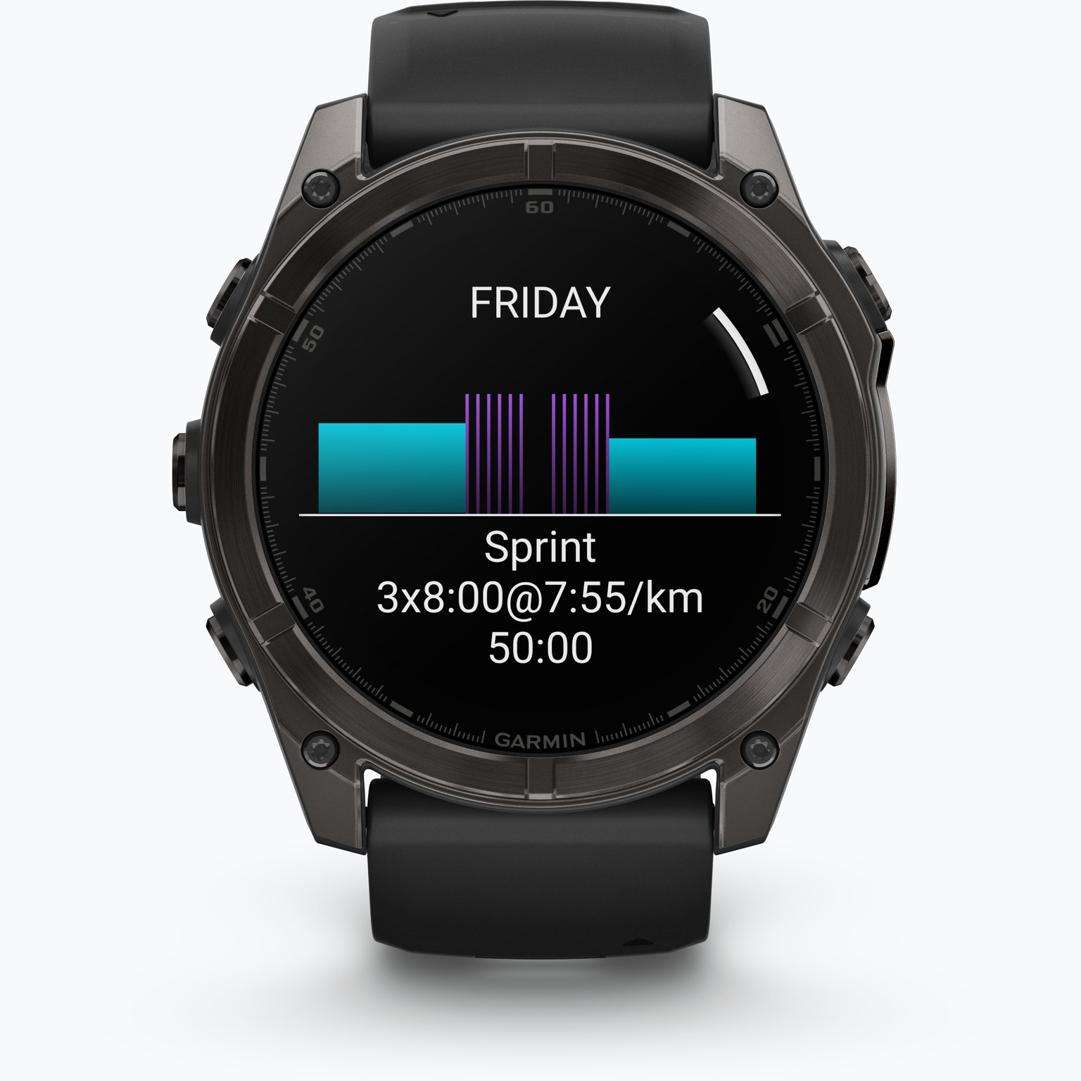 Garmin Fenix 8 51 mm AMOLED träningsklocka Svart