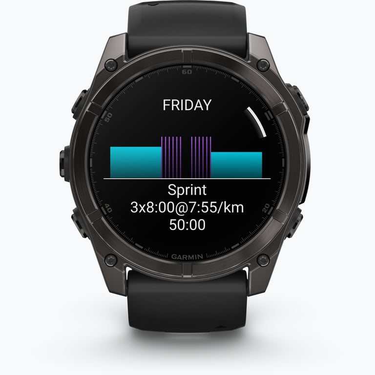 Garmin Fenix 8 51 mm AMOLED träningsklocka Svart