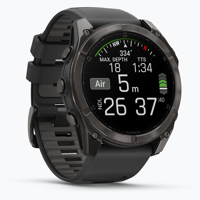 Garmin Fenix 8 51 mm AMOLED träningsklocka Svart