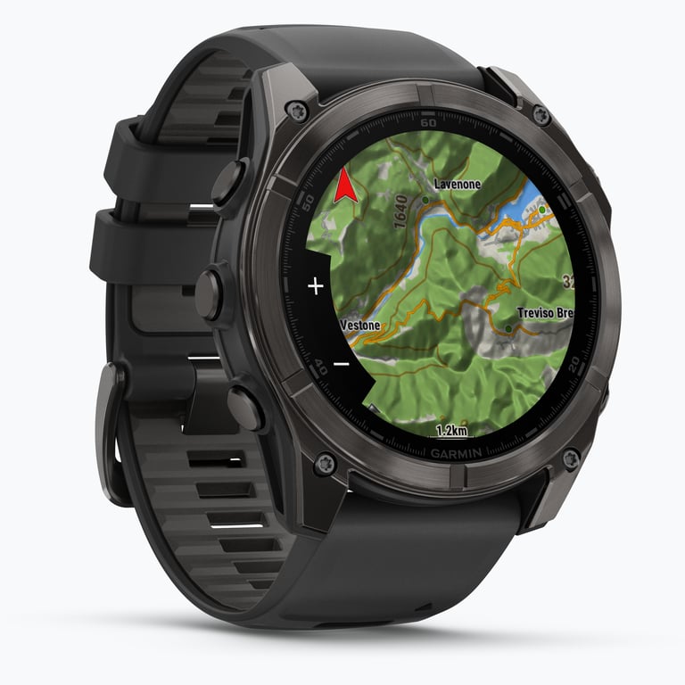 Garmin Fenix 8 51 mm AMOLED träningsklocka Svart