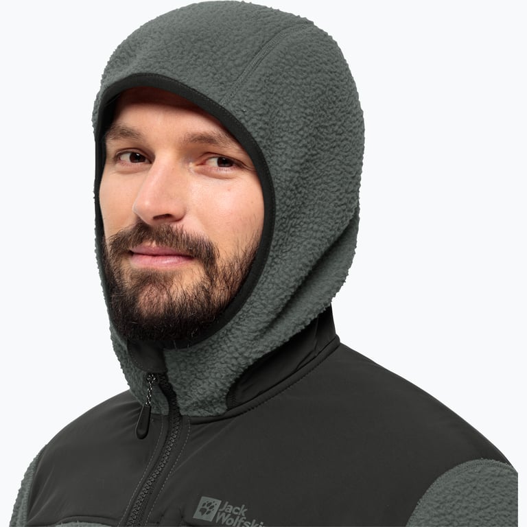 Jack Wolfskin Kammweg Pile M fleecejacka Grön