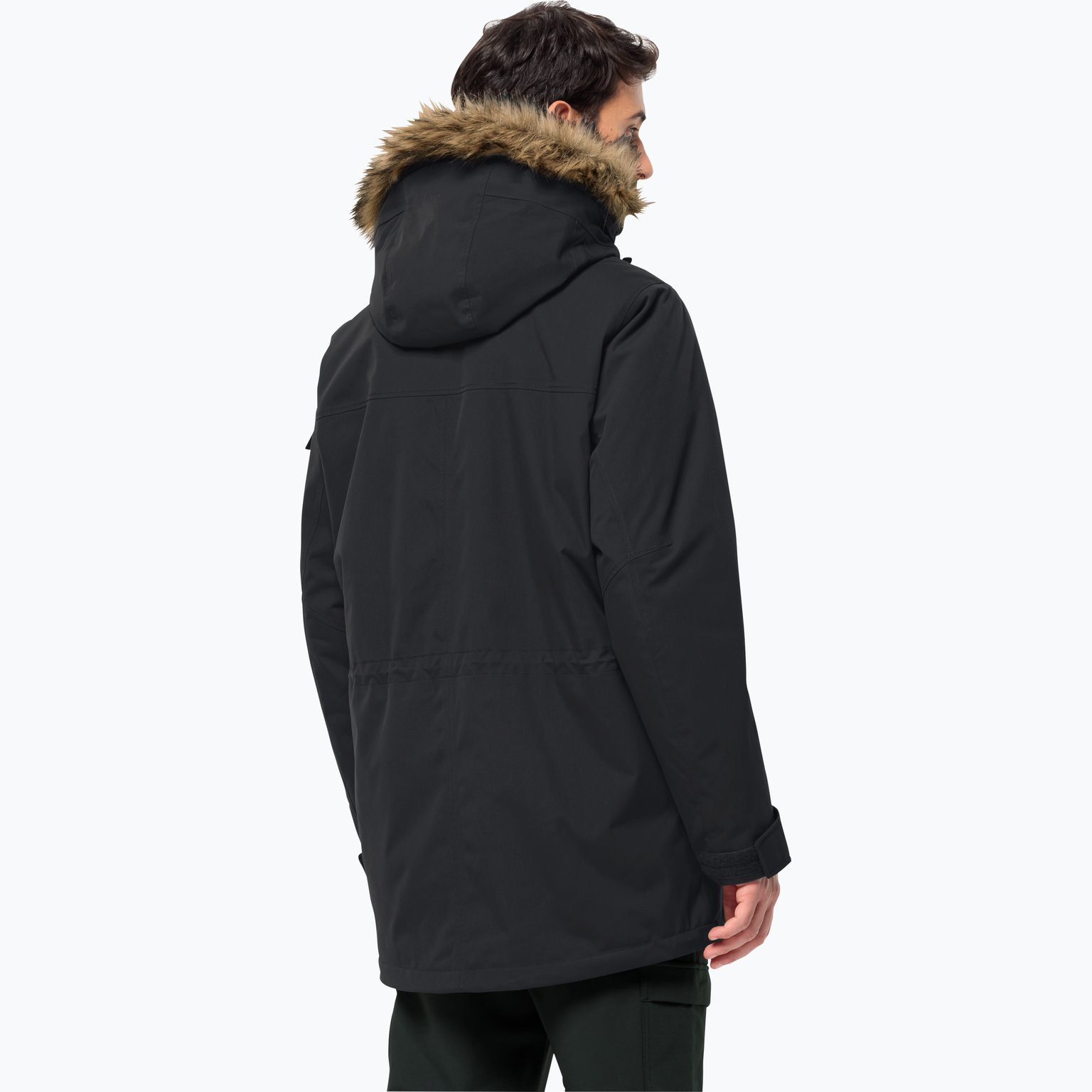 Jack Wolfskin Glacier Canyon Parka M vinterjacka Svart