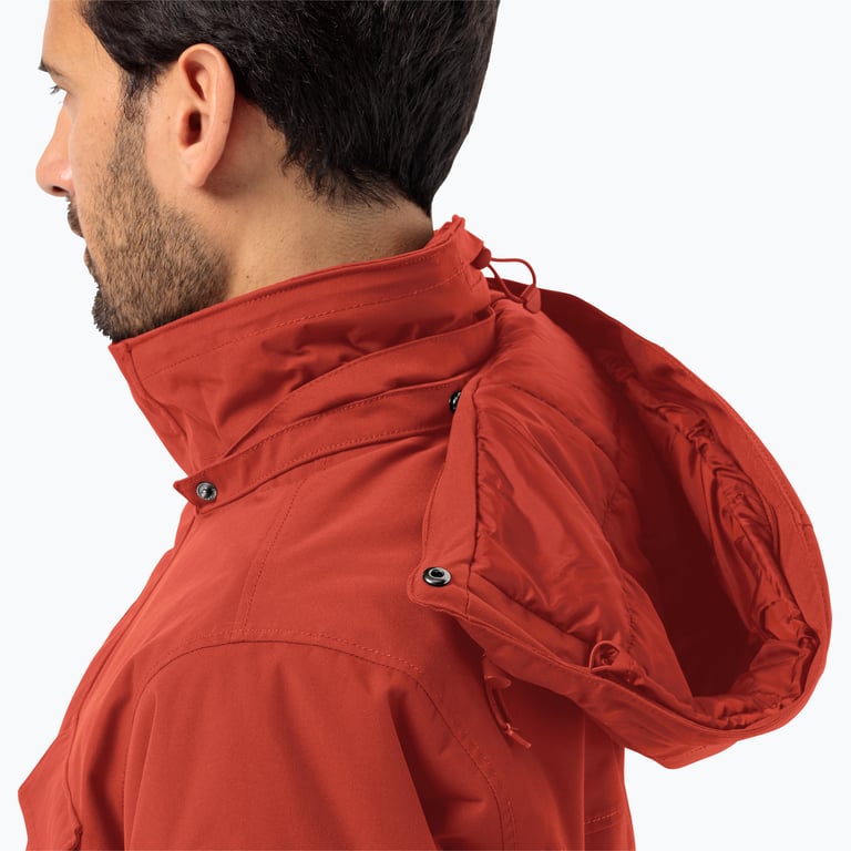 Jack Wolfskin Glacier Canyon Parka M vinterjacka Röd