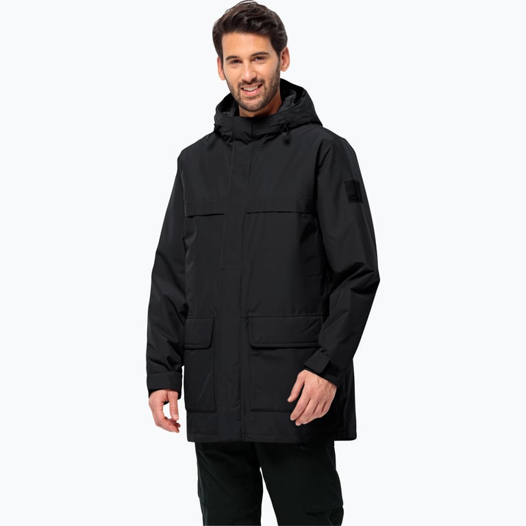 Jack Wolfskin Winterlager Parka M vinterjacka Svart