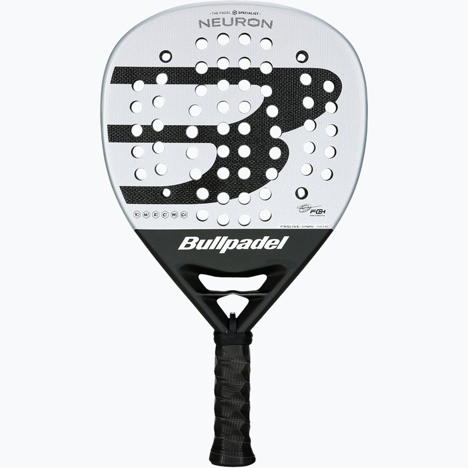 Bullpadel Neuron 25 padelracket Vit