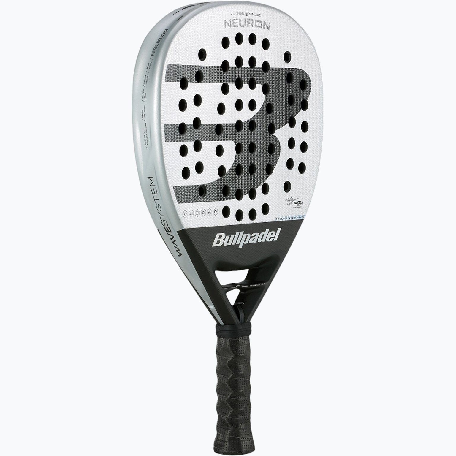 Bullpadel Neuron 25 padelracket Vit