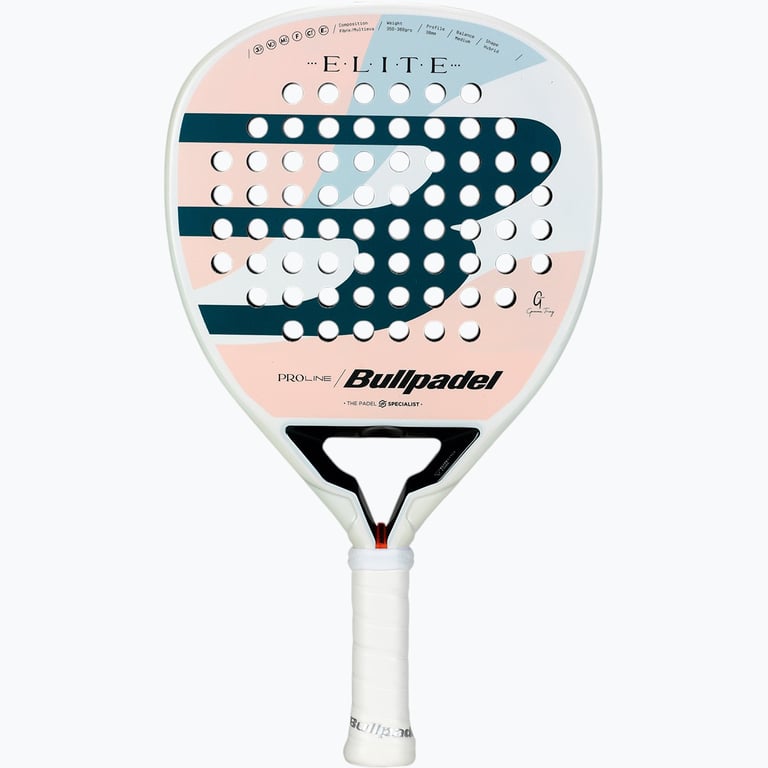 Bullpadel Elite 25 W padelracket Vit