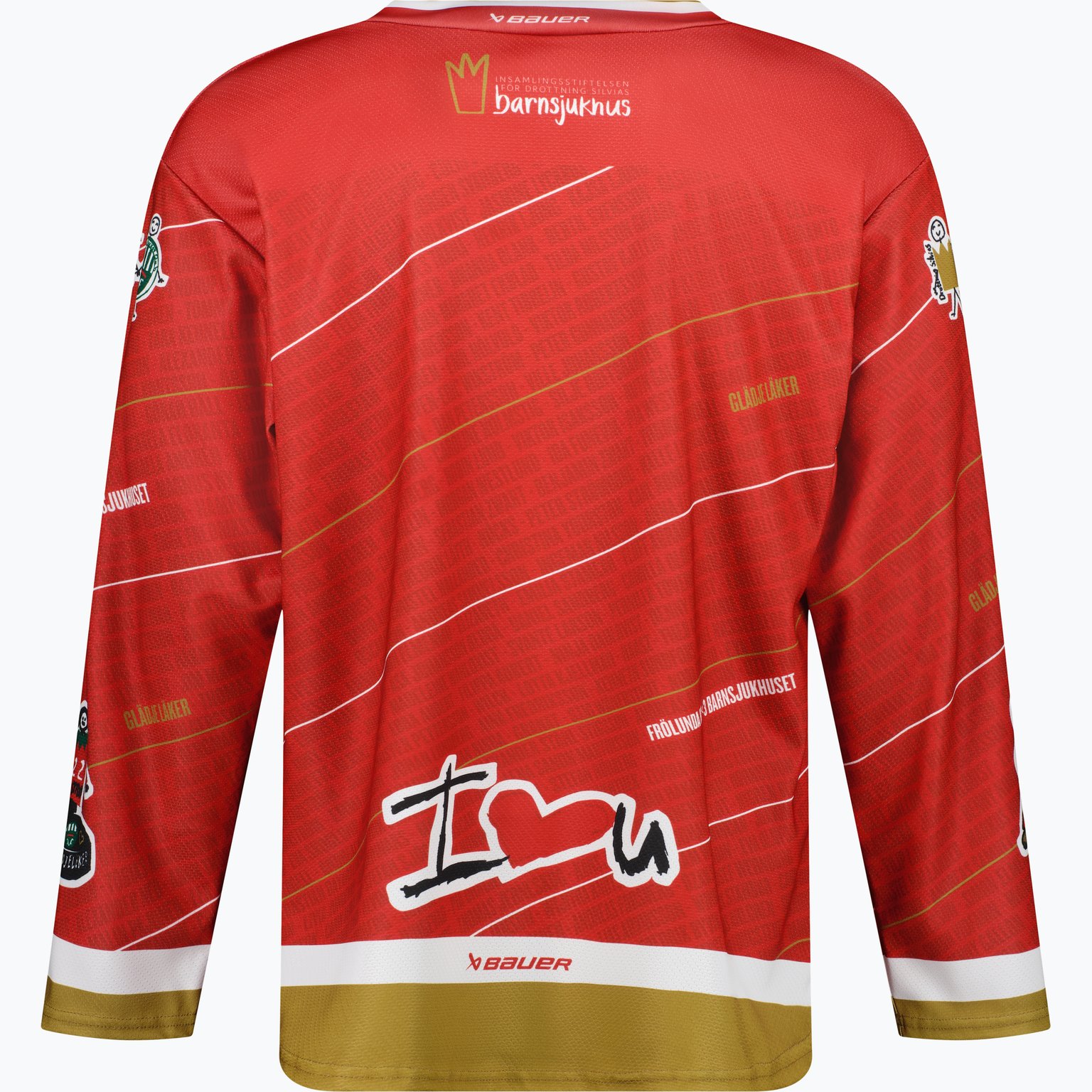 Frölunda Hockey REPLICA SILVIA 24/25 JR Röd