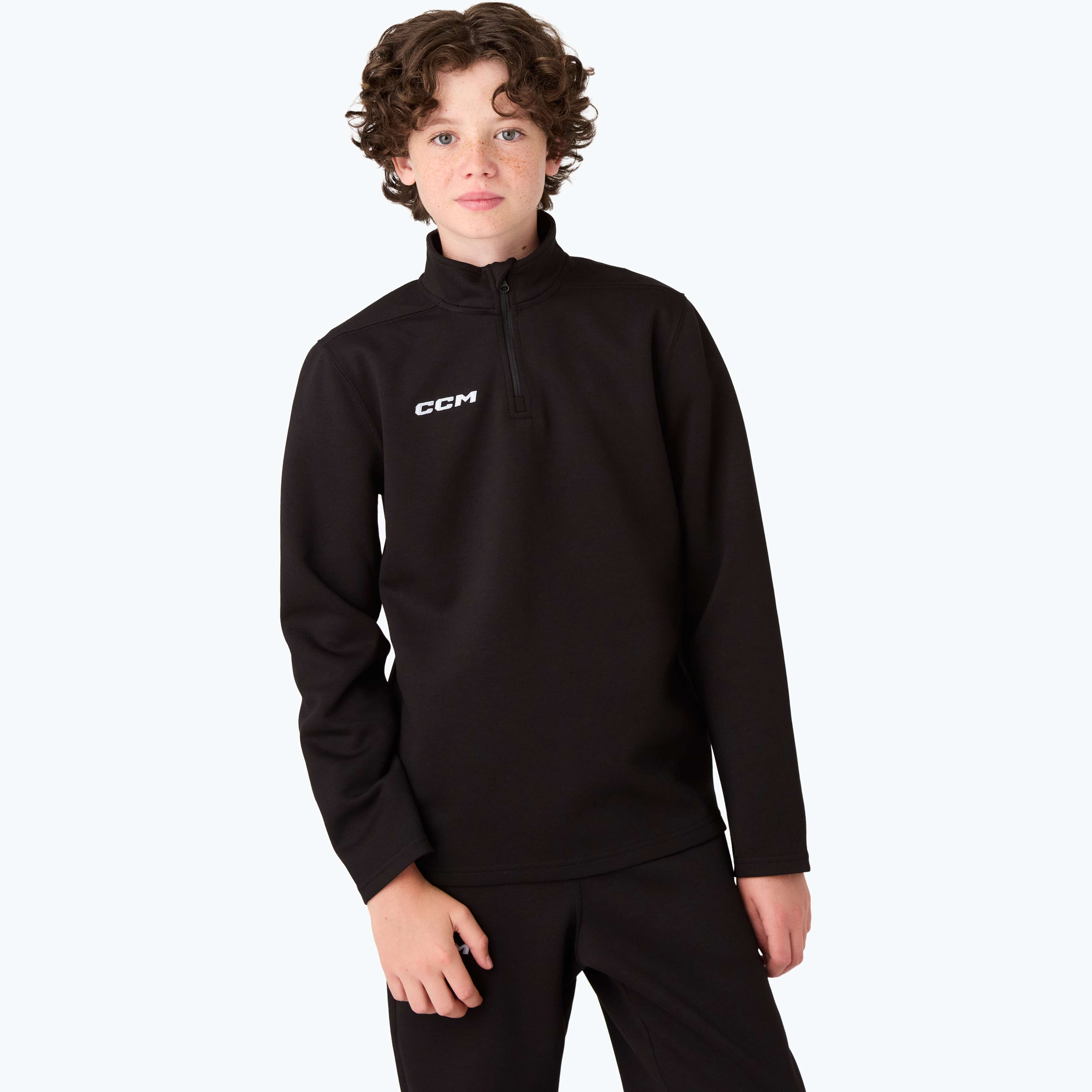Locker Room 1/4 zip JR fleecetröja