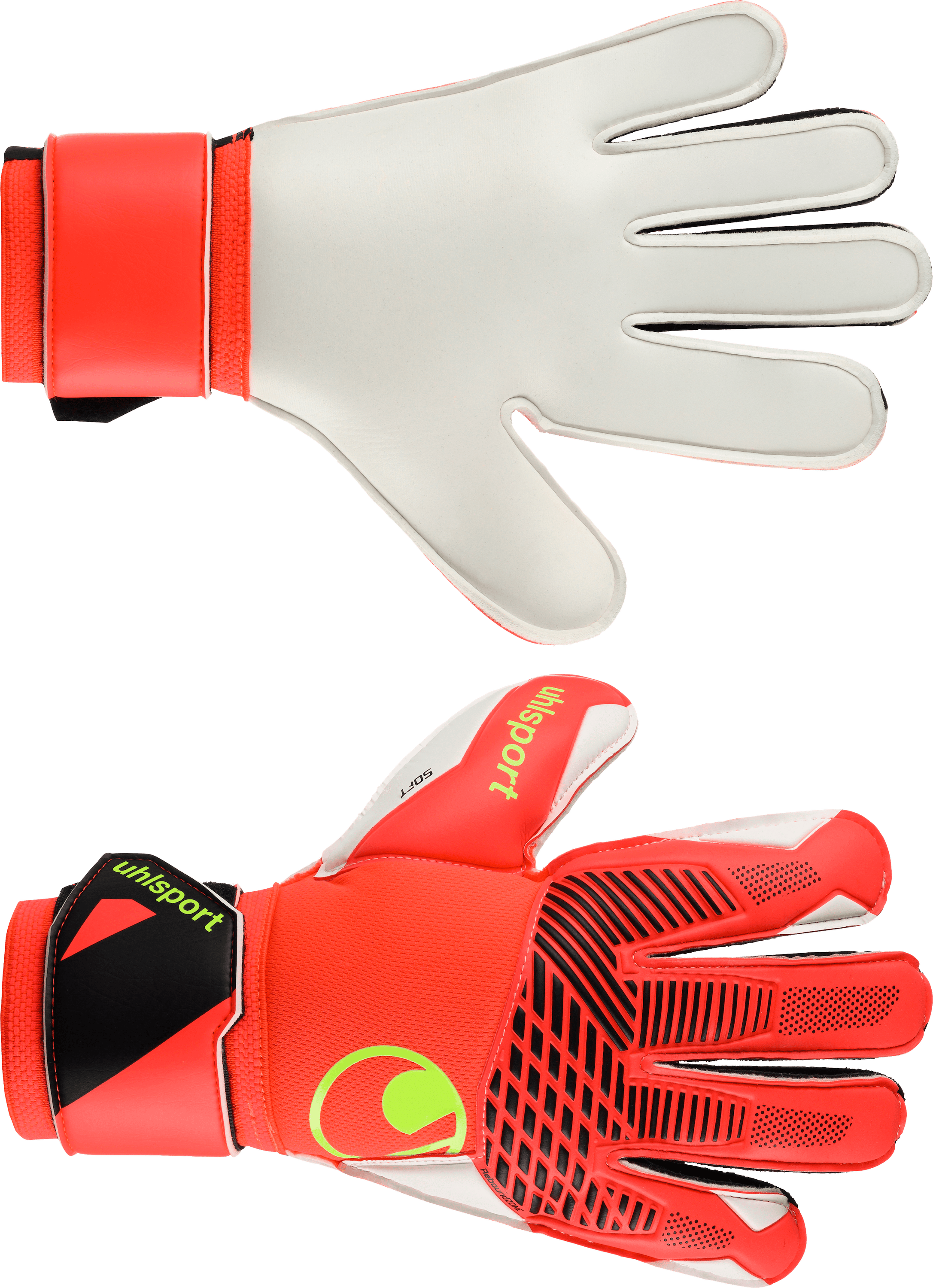 Uhlsport Fangmaschine Soft Pro JR målvaktshandskar