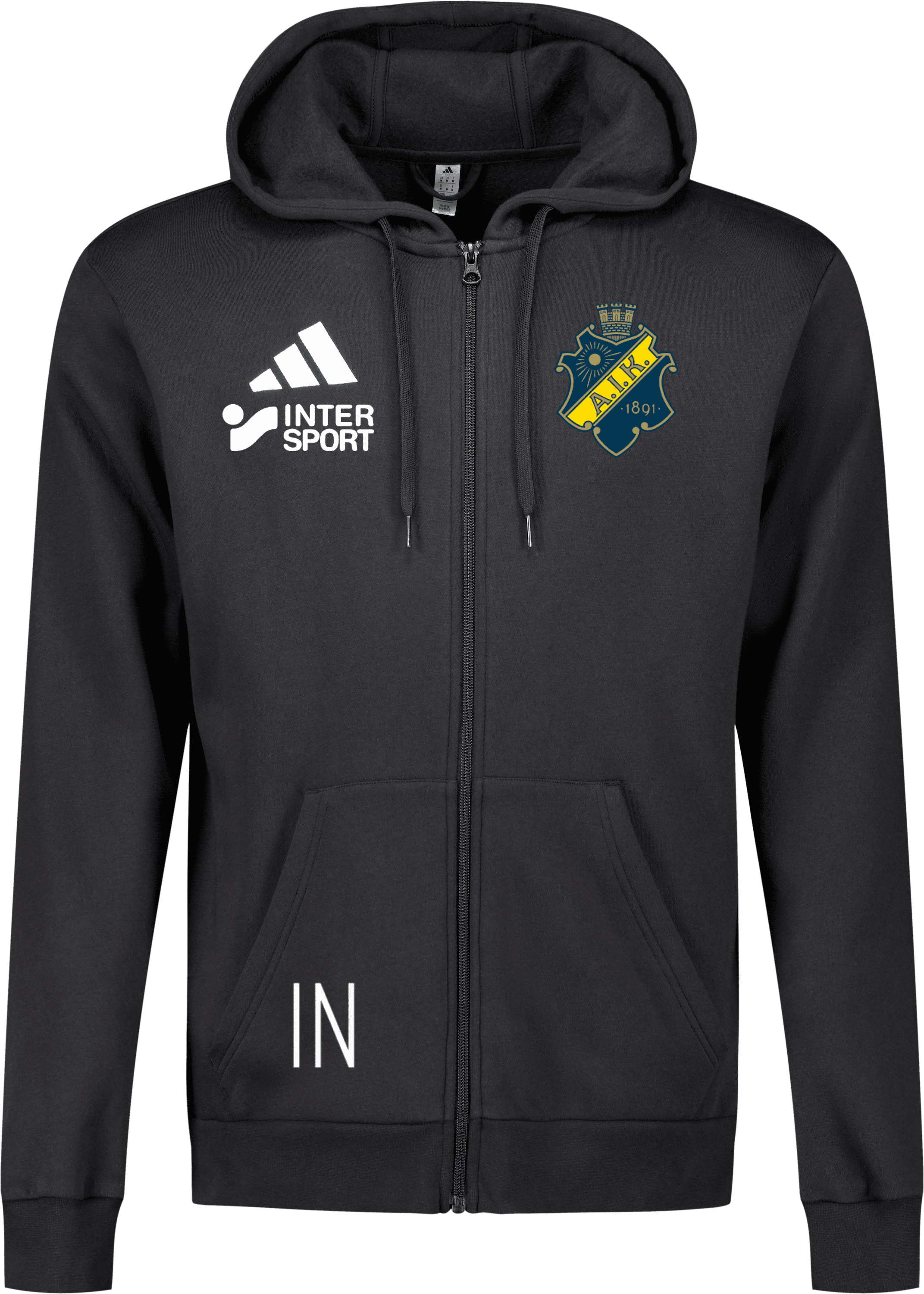 adidas Entrada26 Full Zip huvtröja