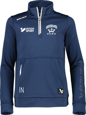 Bauer Hockey Team Fleece 1/2 Zip YTH träningströja