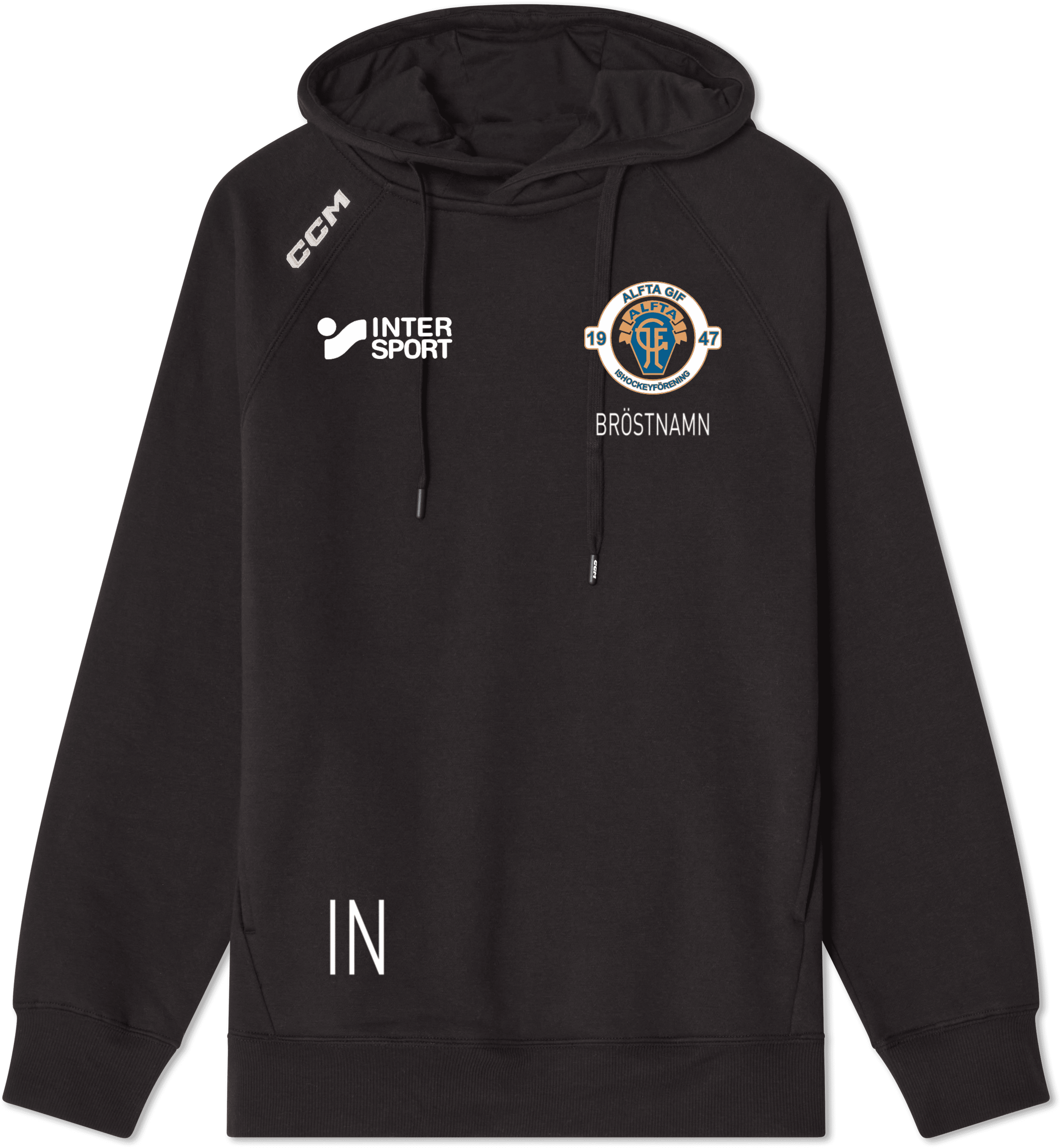 CCM Hockey Team pullover huvtröja