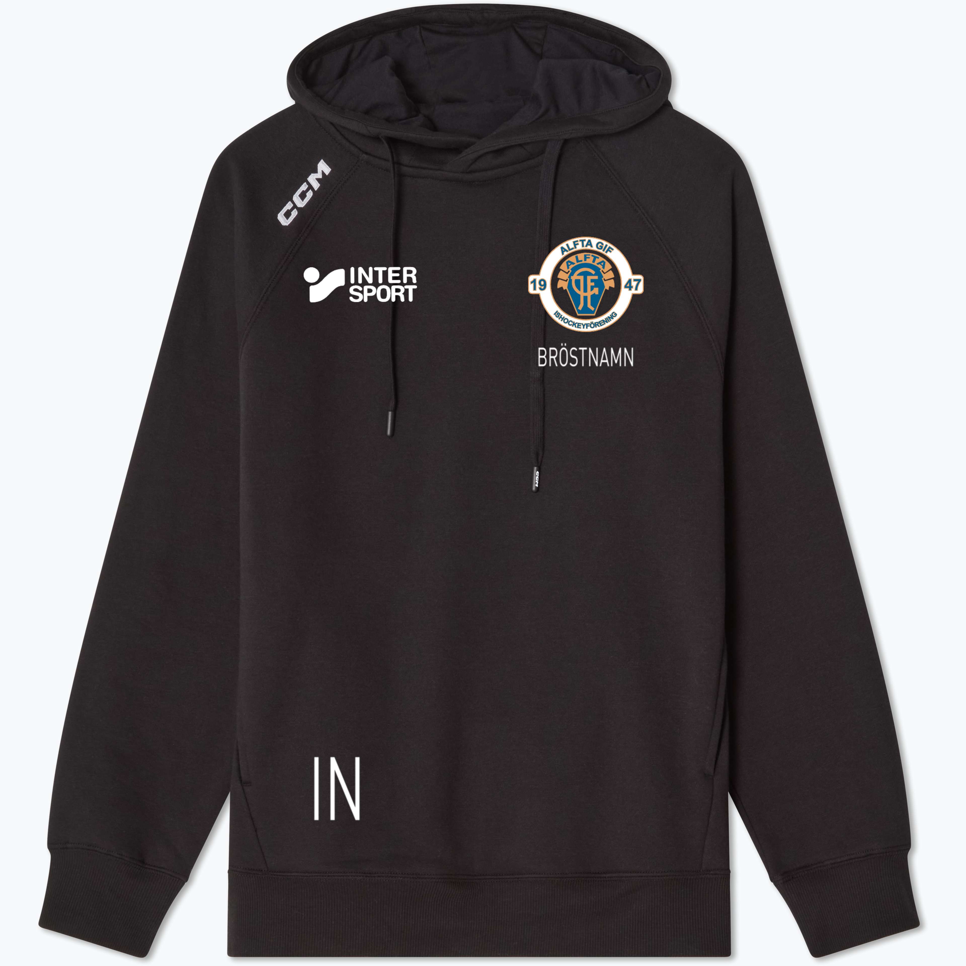 Team pullover huvtröja