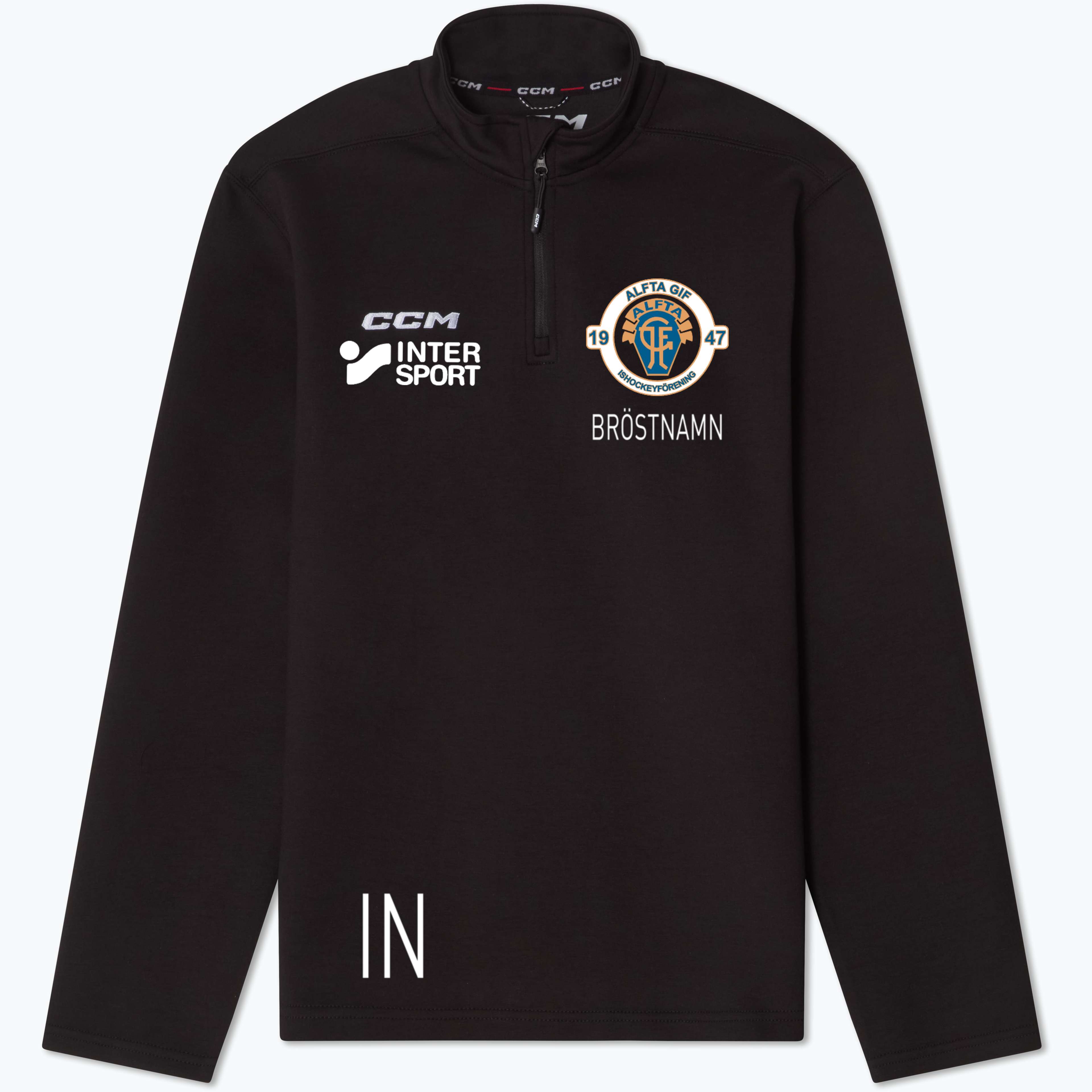Locker Room 1/4 zip JR fleecetröja