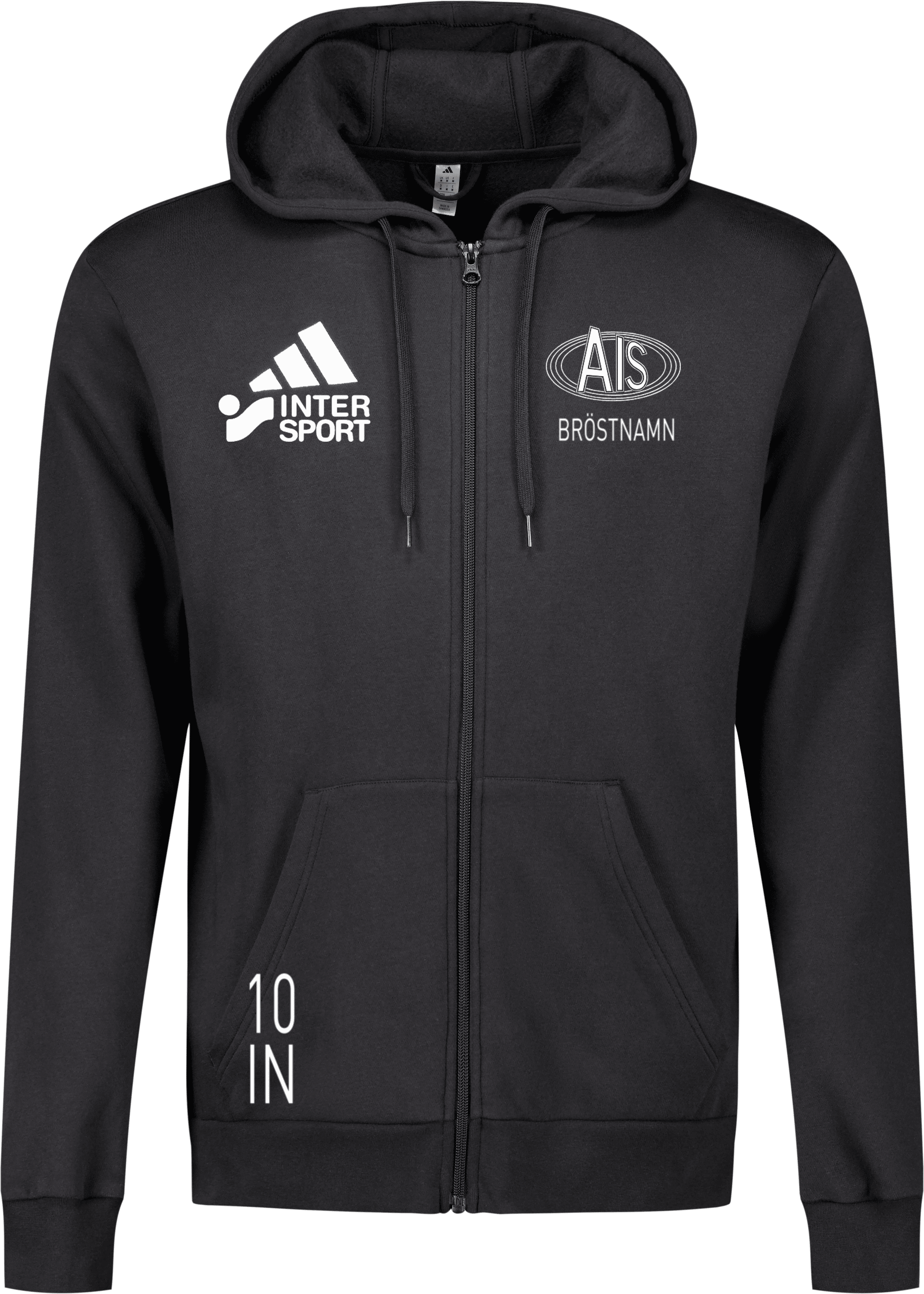 adidas Entrada26 Full Zip huvtröja
