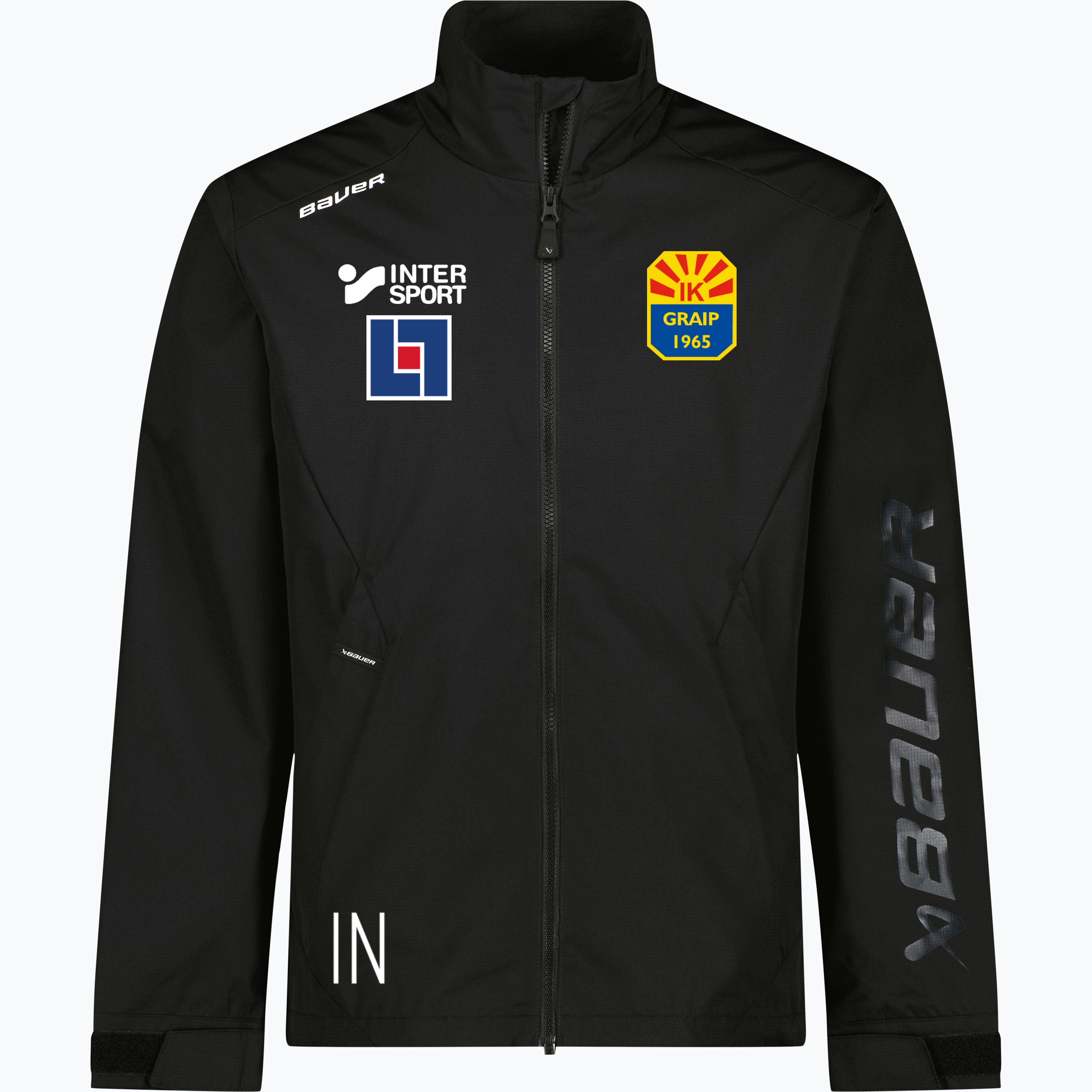 TEAM LIGHTWEIGHT JACKET-SR-BLK