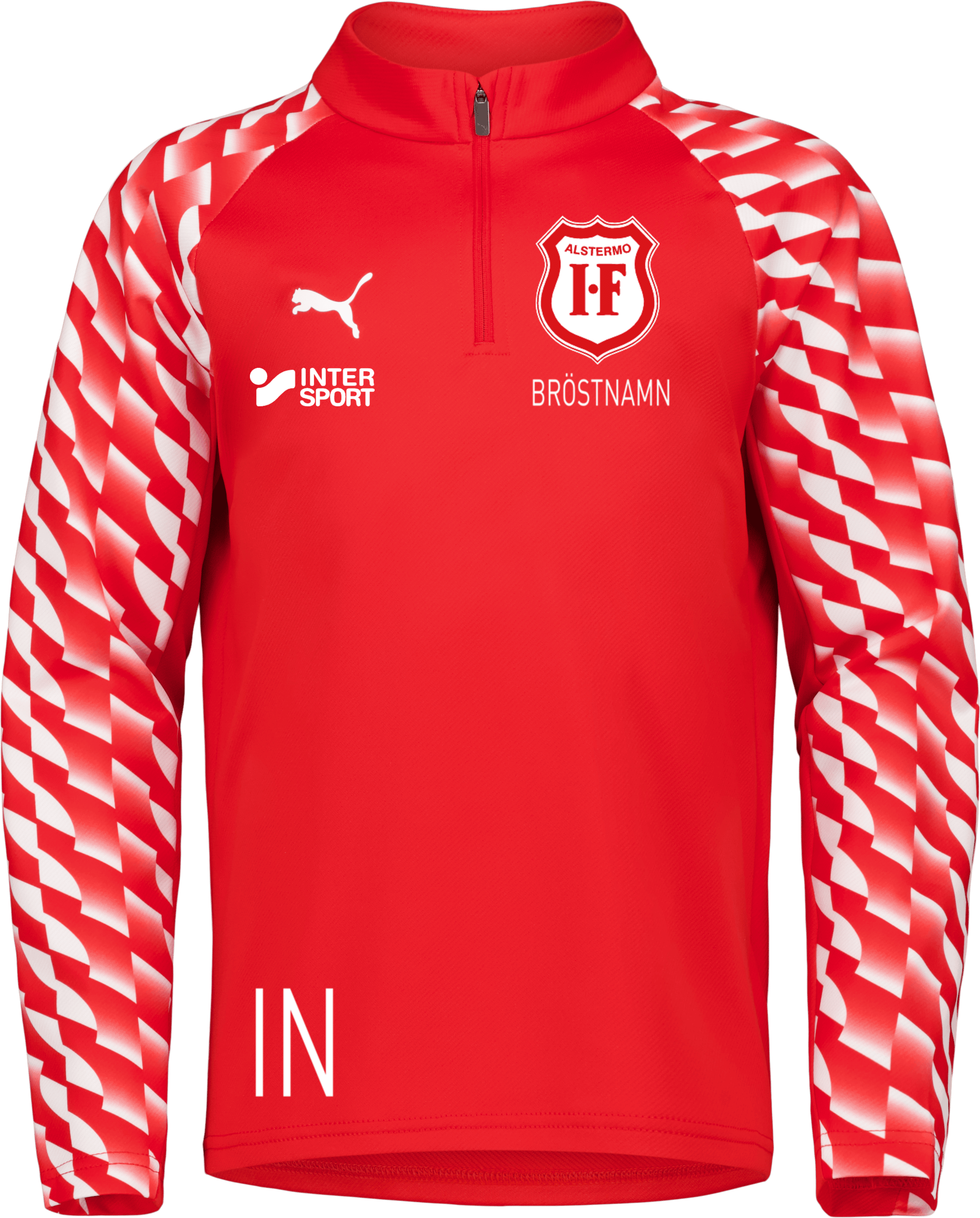 Puma teamLiga 26 1/4 Zip JR träningströja
