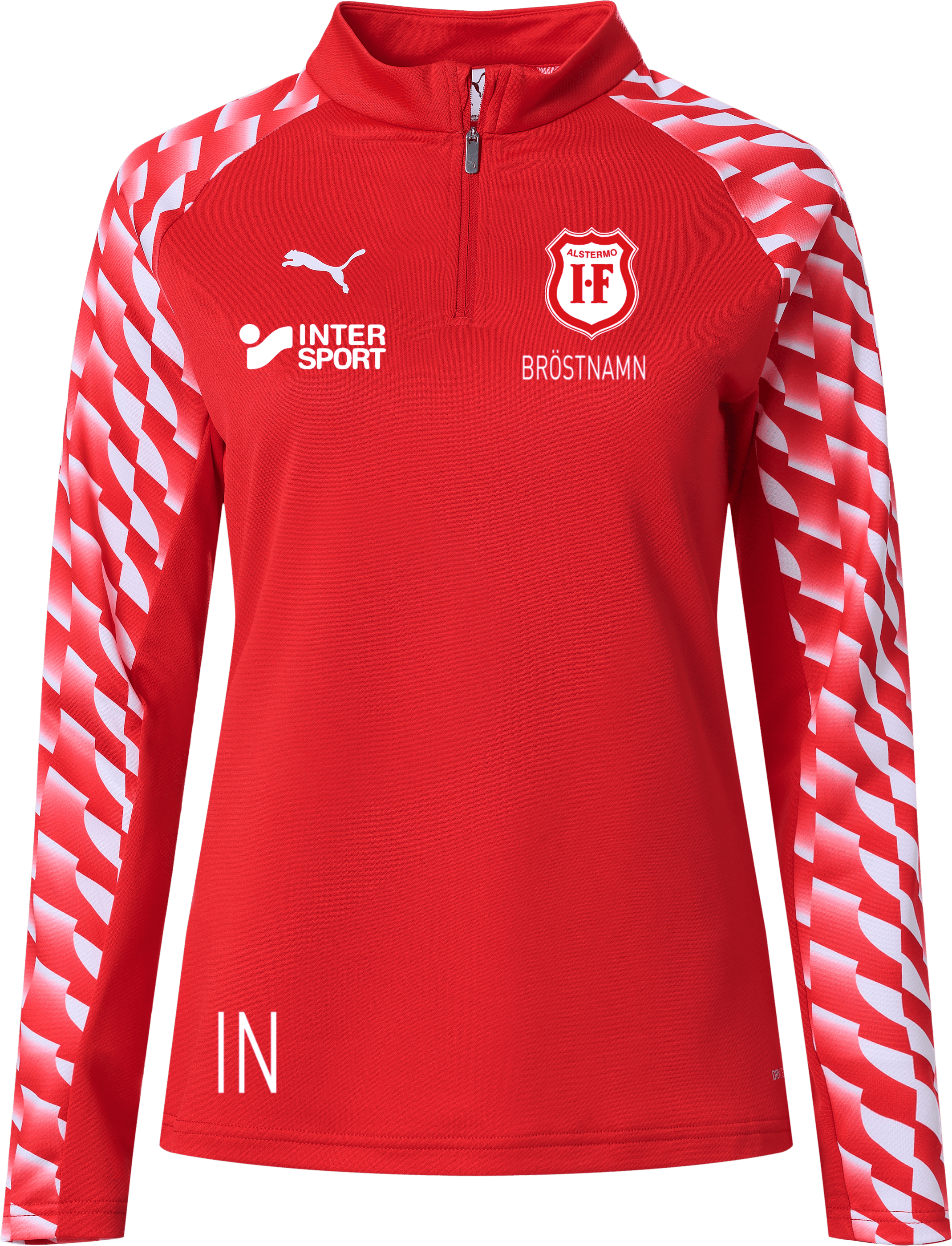 Puma teamLiga 26 1/4 Zip W träningströja