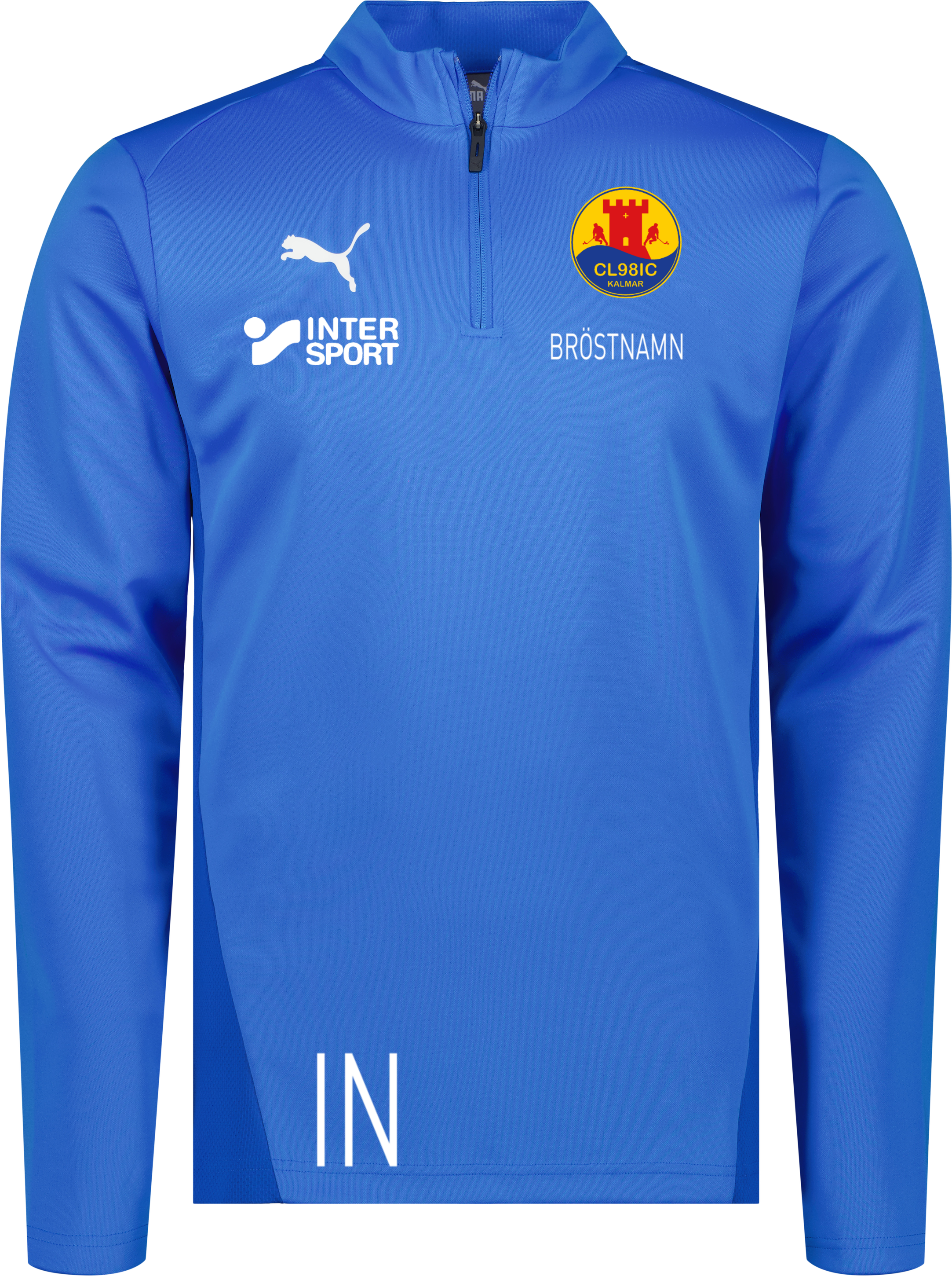 Puma teamGOAL Training 1/4 Zip Träningströja Jr 