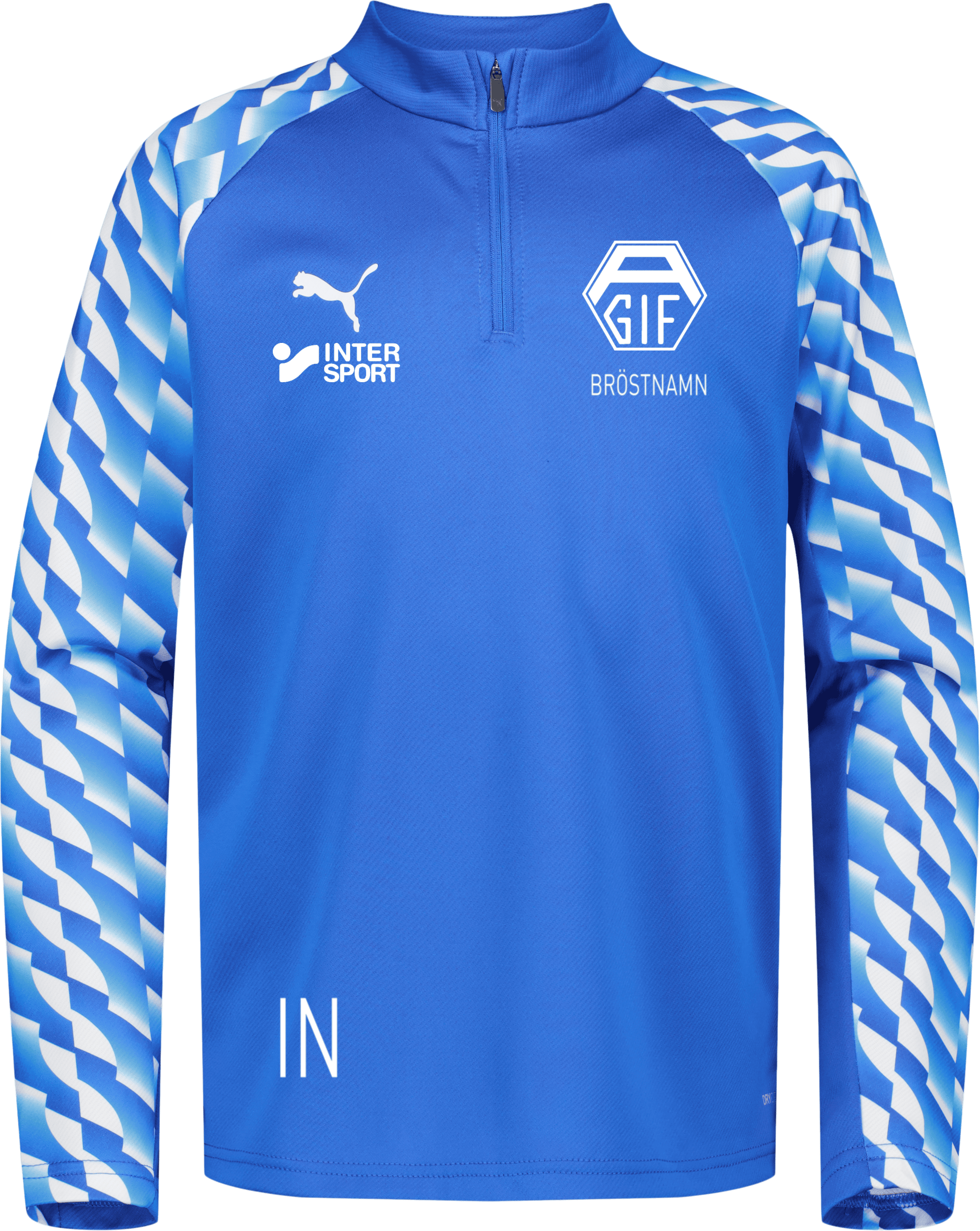 Puma teamLiga 26 1/4 Zip JR träningströja