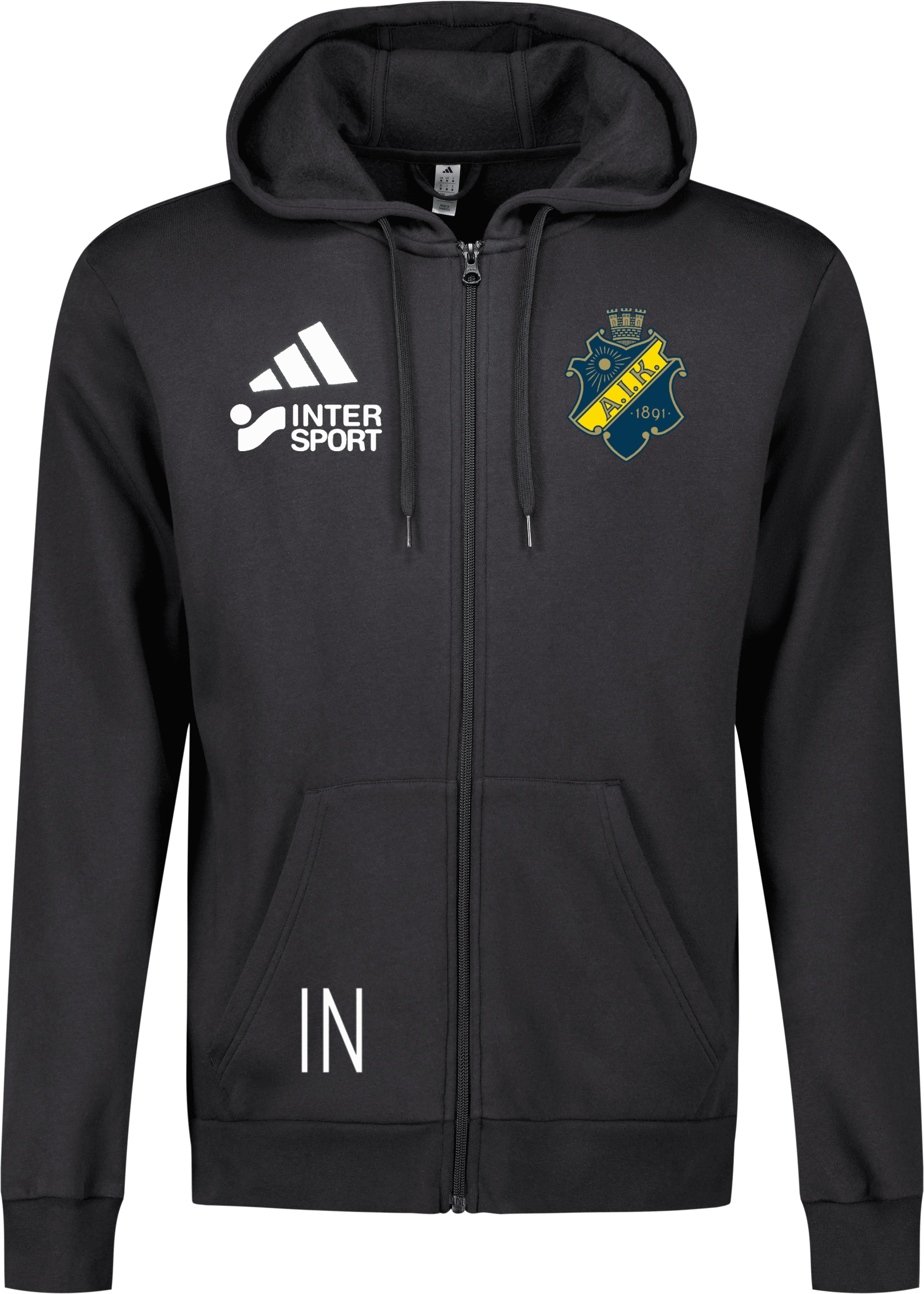 adidas Entrada26 Full Zip huvtröja