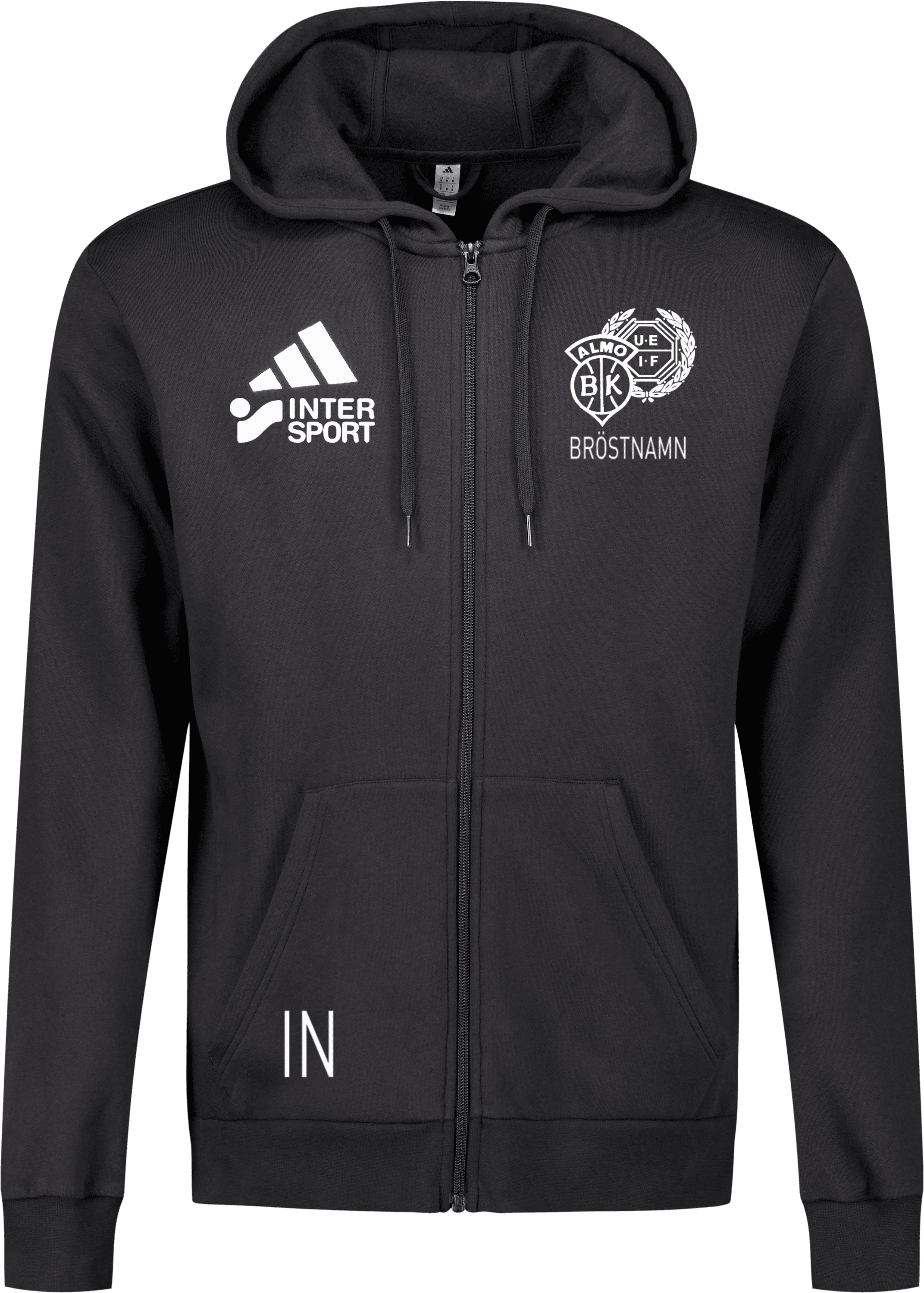 adidas Entrada26 Full Zip huvtröja