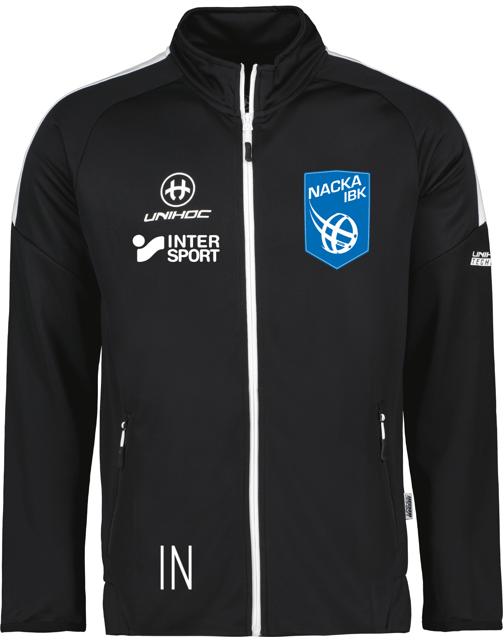 Unihoc Jacket Jr Technic black/white