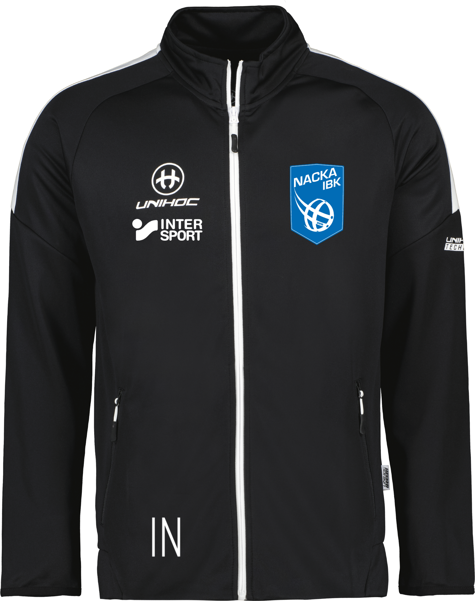 Unihoc Jacket Sr Technic black/white