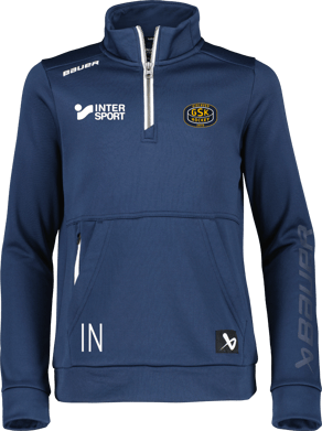 Bauer Hockey Team Fleece 1/2 Zip YTH träningströja