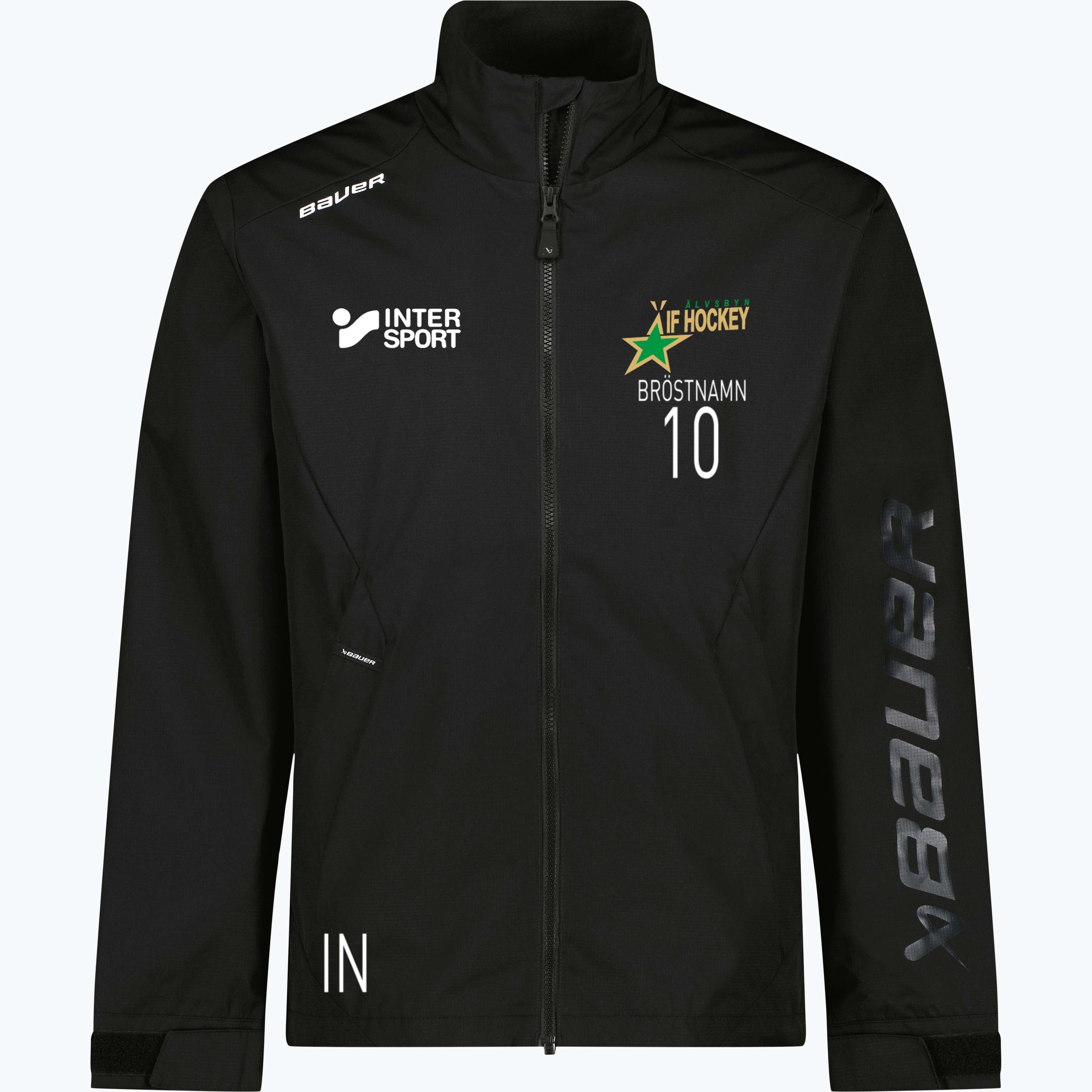 TEAM LIGHTWEIGHT JACKET-SR-BLK