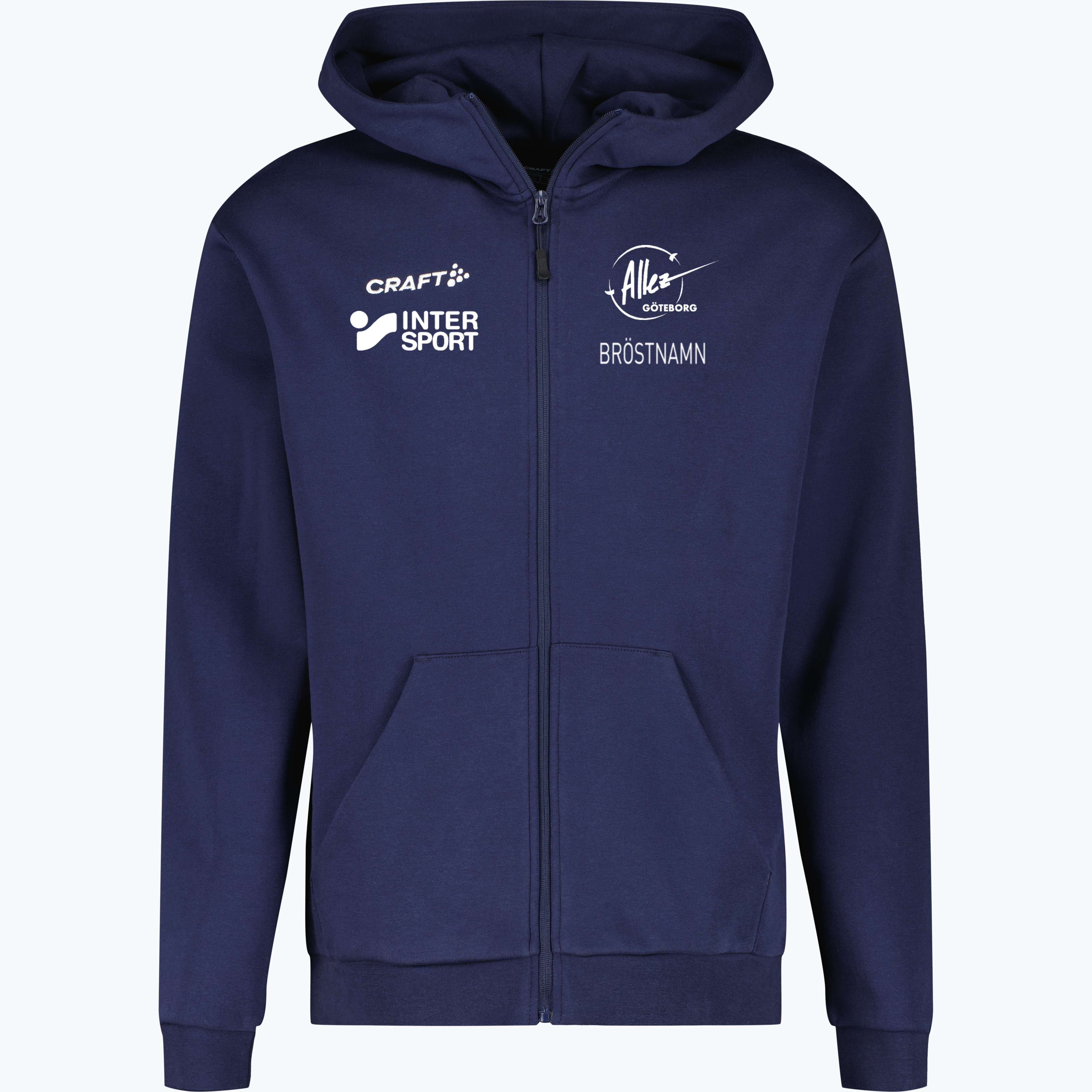 Community 2.0 Logo Zip huvtröja