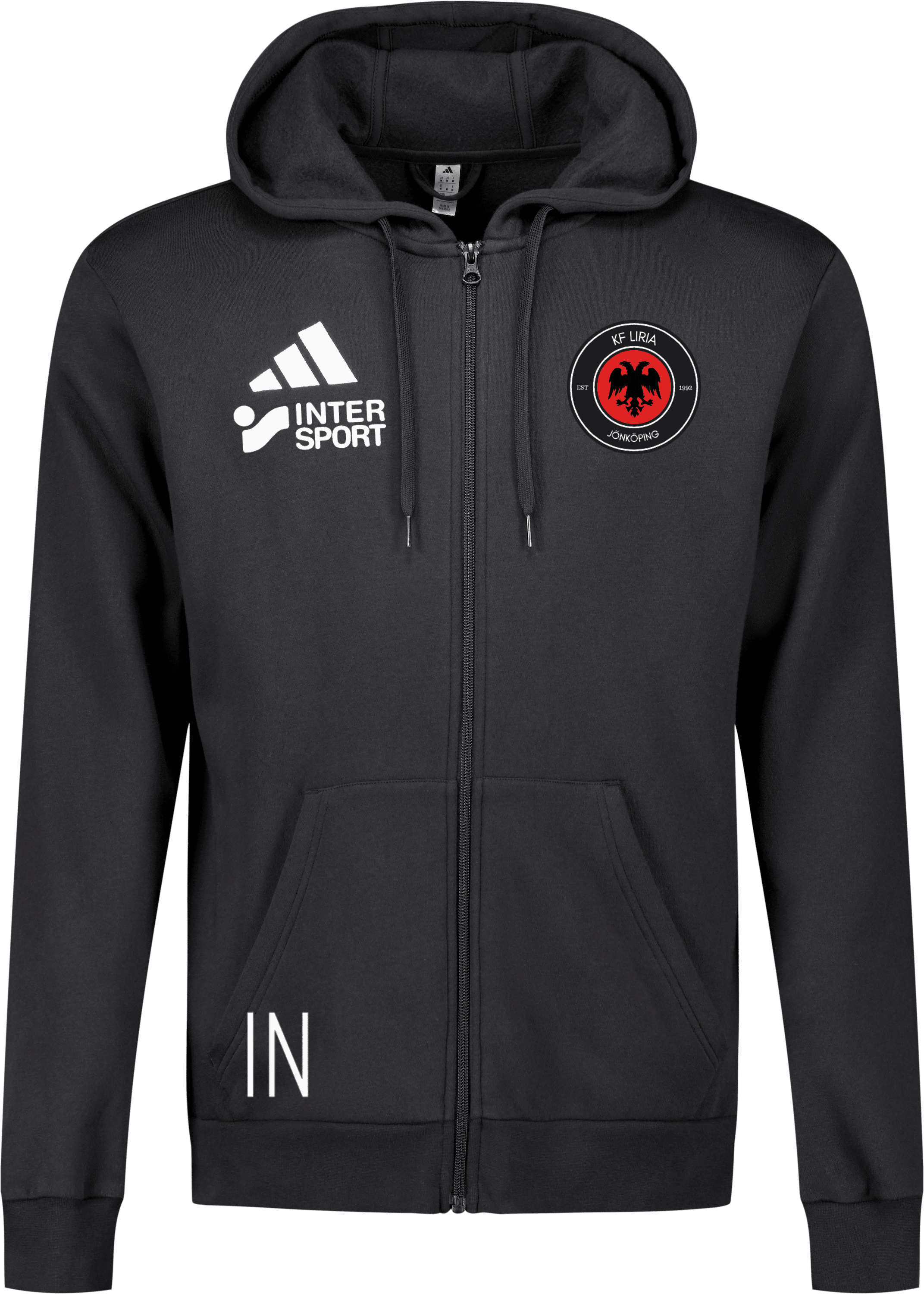 adidas Entrada26 Full Zip huvtröja