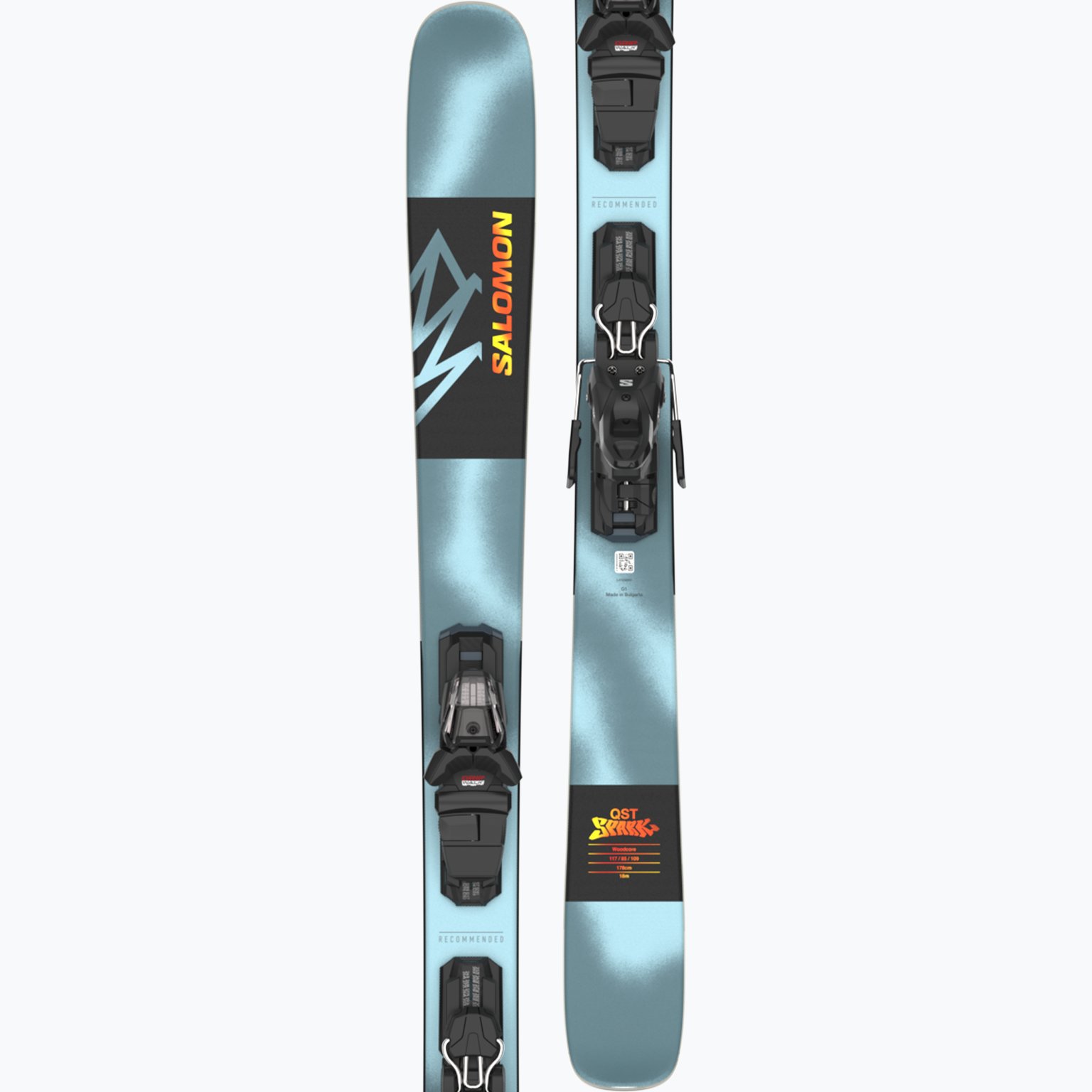 Salomon QST Spark + M10 GW alpinskidor