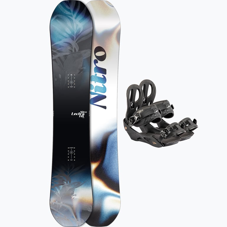 Nitro Lectra Leaf 149-152 + Rythm M W snowboard