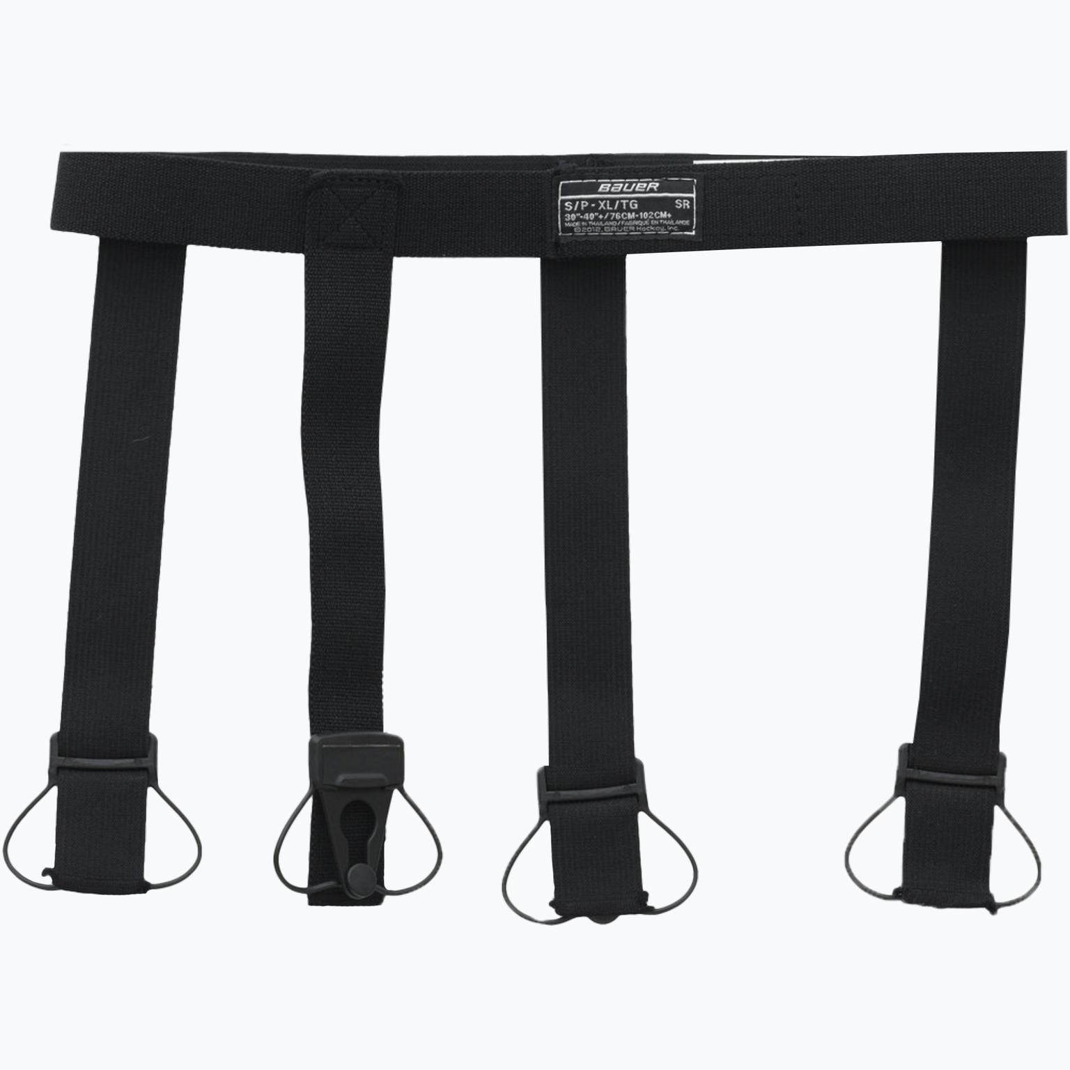 Bauer Hockey Garter Belt SR damaskhållare Svart
