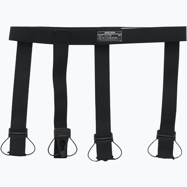 Bauer Hockey Garter Belt SR damaskhållare Svart