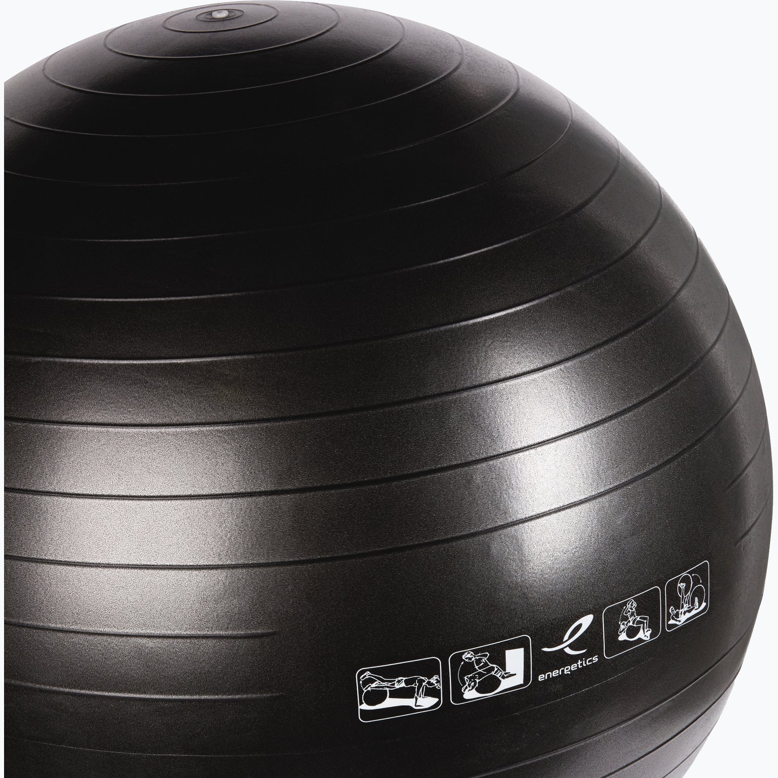 Energetics Gymball 85 cm pilatesboll Svart