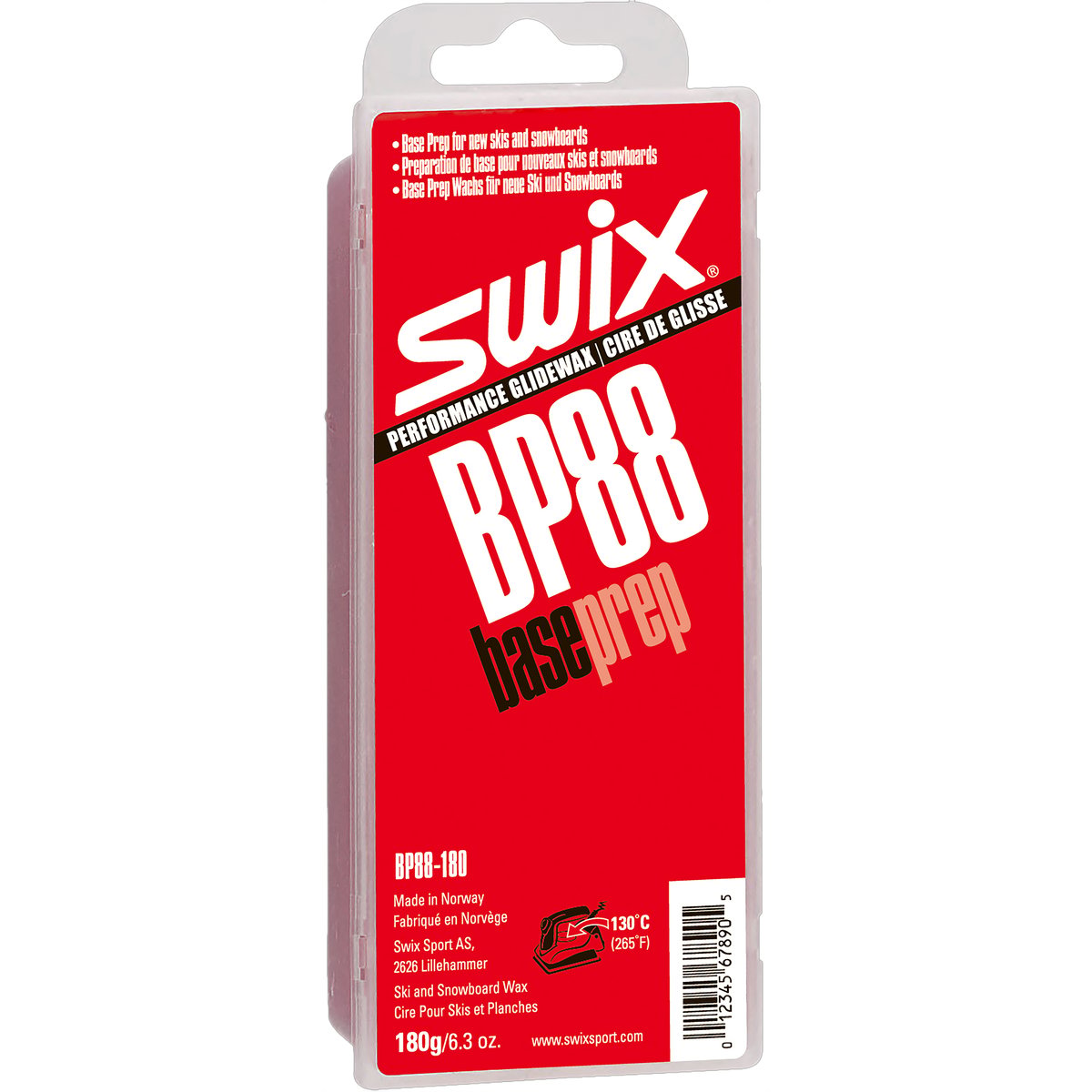 Swix PS7 Violet – Fart De Ski Pro 180g, Sans Fluor, Pour Toutes Neiges