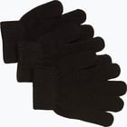 färgalternativ för Svart McKinley Magic Glove MR 3-pack fingervantar