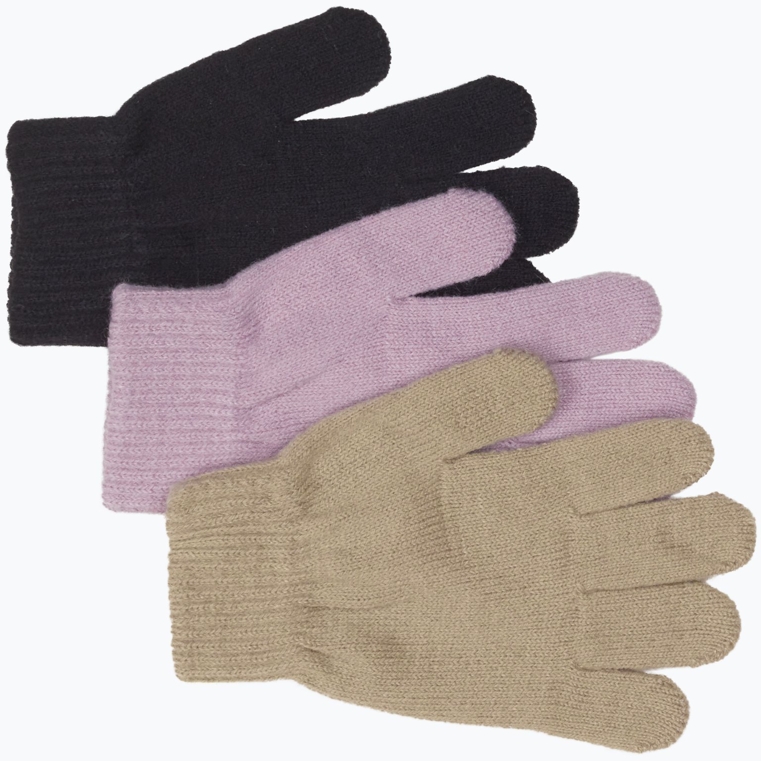 McKinley Magic Glove MR 3-pack fingervantar Flerfärgad