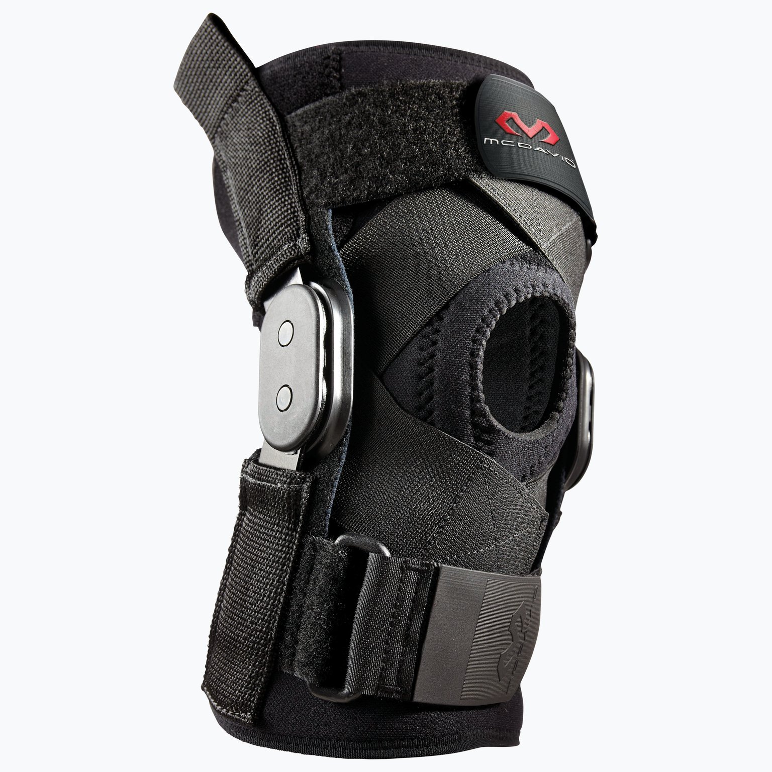 McDavid Hinged Knee Brace knäskydd Svart