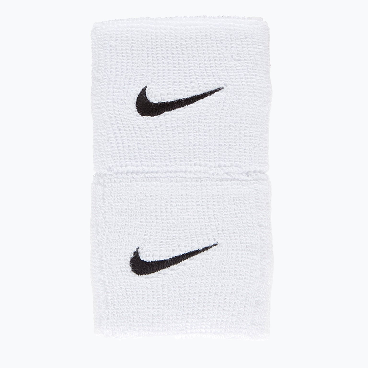 Nike Swoosh Wristband handledsband 2-pack Vit