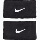 förhandsvisning ikon 1 för Nike Swoosh doublewide wristband handledsband 2-pack Svart