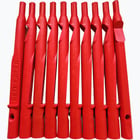 förhandsvisning ikon 1 för Red Creek Pencil 10-pack spårsickel Röd