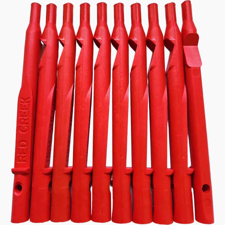 Red Creek Pencil 10-pack spårsickel Röd