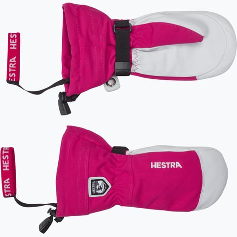 Hestra Army Leather Heli JR tumvantar Rosa