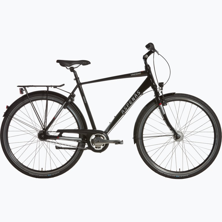 Aspenäs Vindäng 28" hybridcykel Svart